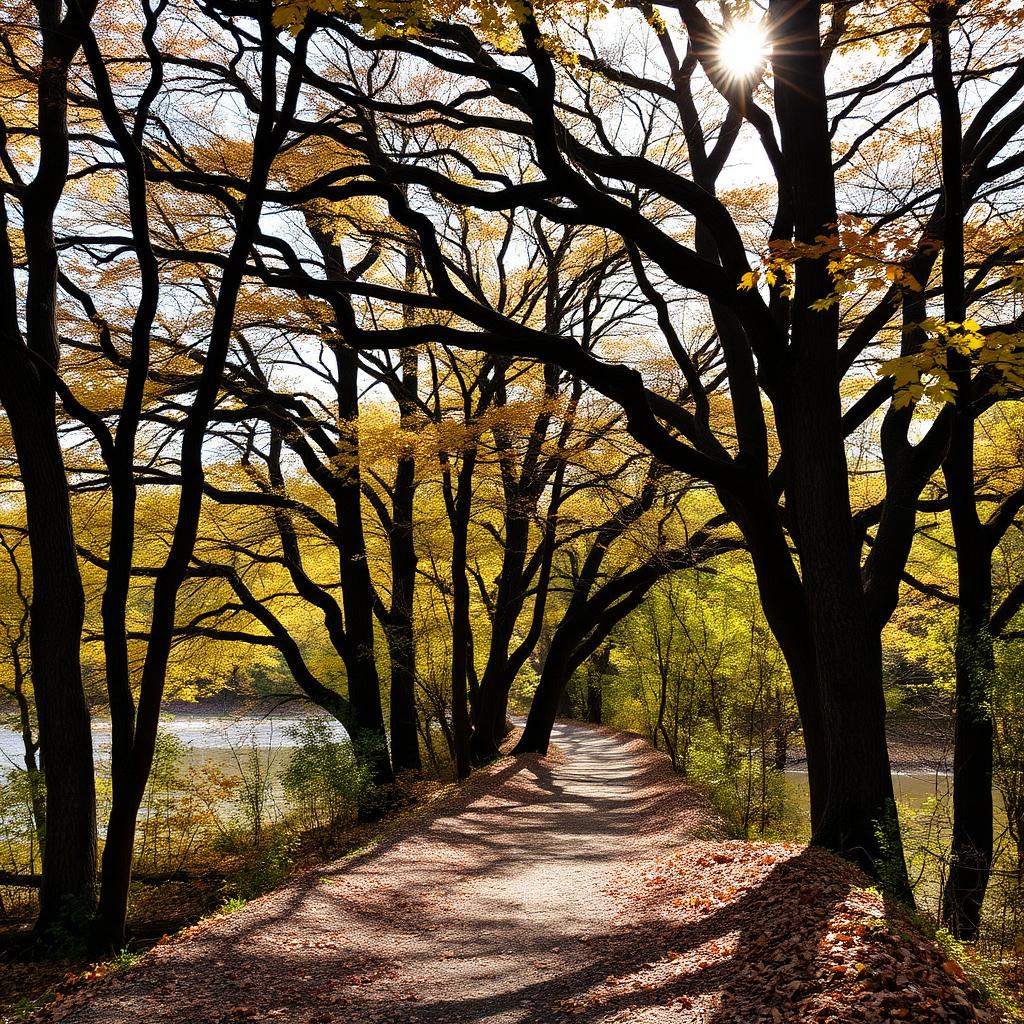Aurora in fall — view 3